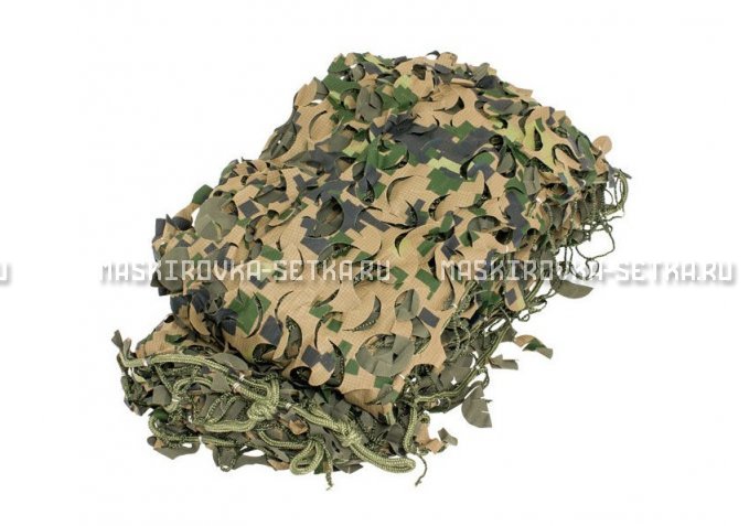 Массеть Camosystems Пейзаж-Профи Лес 3D 1,8х3 м  – купить по цене 3850 руб. в интернет-магазине в городе Воронеж картинка 1