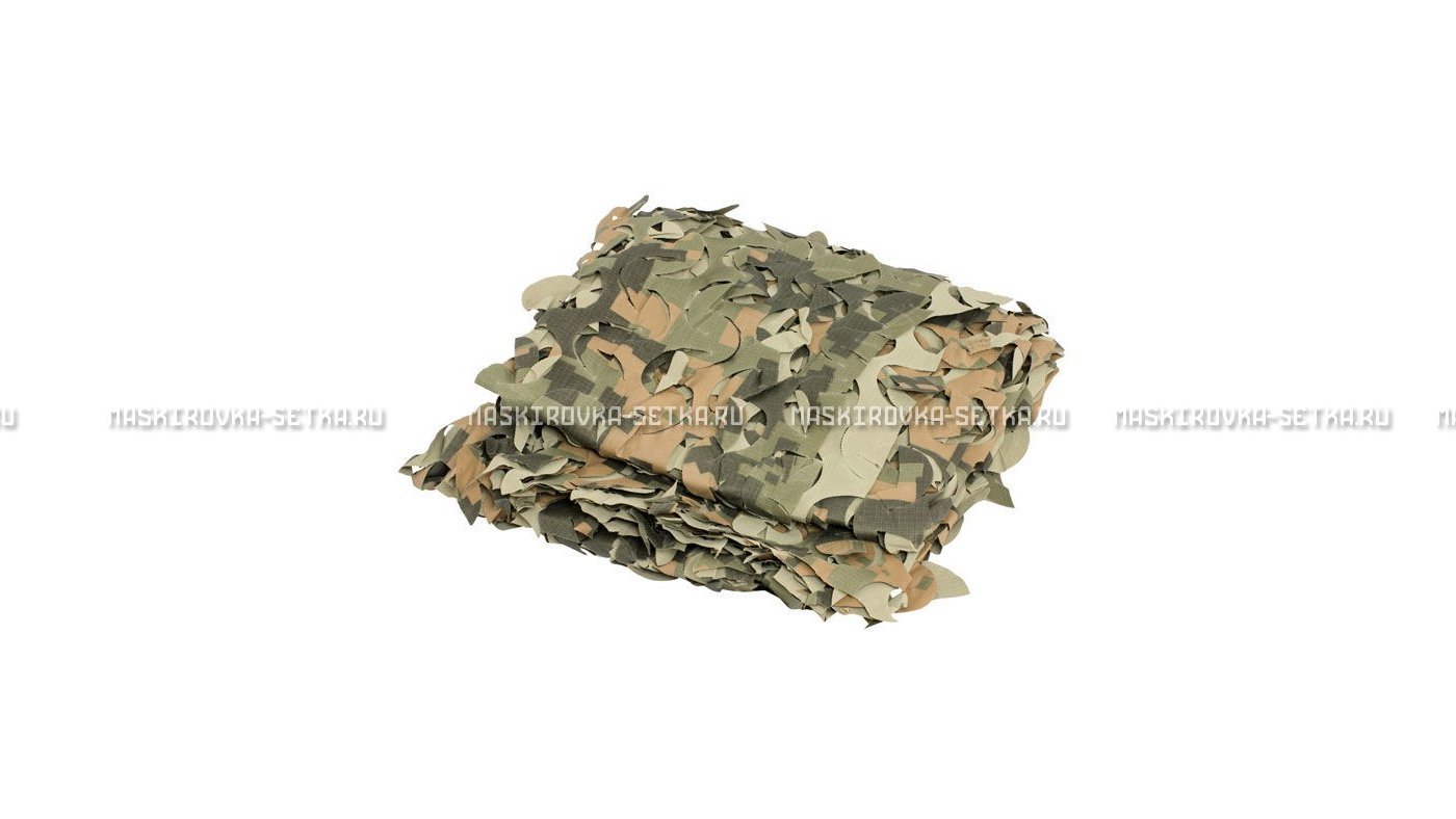 Сетка Camosystems Пейзаж Полынь 3D 2,4х6 м  – купить по цене 6200 руб. в интернет-магазине в городе Воронеж картинка 6