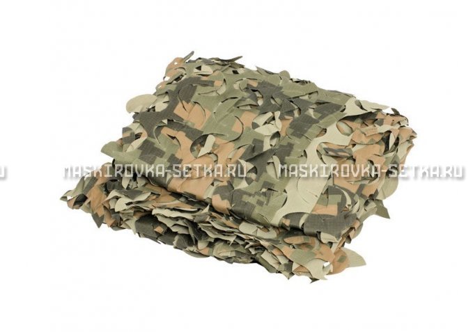 Сетка Camosystems Пейзаж Полынь 3D 2,4х6 м  – купить по цене 6200 руб. в интернет-магазине в городе Воронеж картинка 1