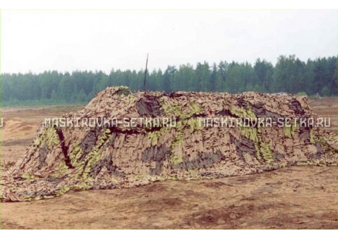Маскировочный комплект сеть МКТ-4П Поле 12х18 м – купить по цене 128500 руб. в интернет-магазине в городе Воронеж картинка 1