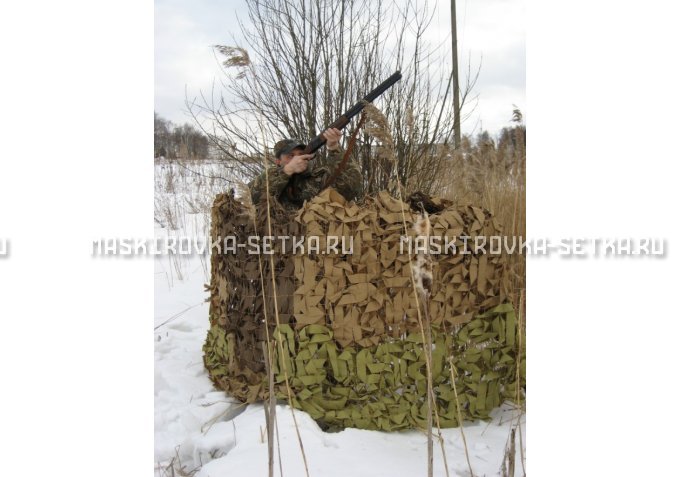 Маскировочная сеть МКТ-2П Поле 2х6 м – купить по цене 3500 руб. в интернет-магазине в городе Воронеж картинка 3