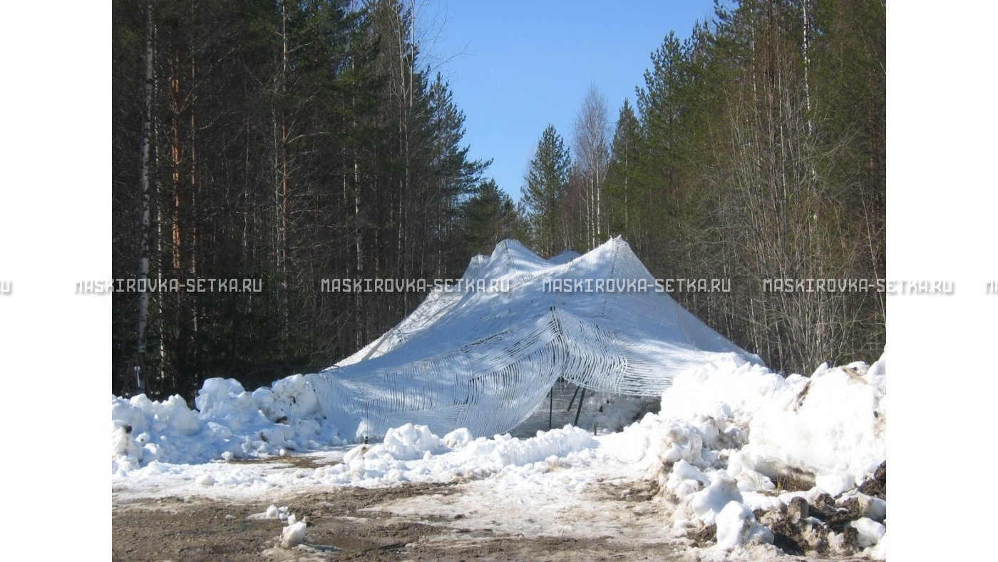 Маскировочный комплект МКТ-2С Снег 9х12 м – купить по цене 33200 руб. в интернет-магазине в городе Воронеж картинка 26