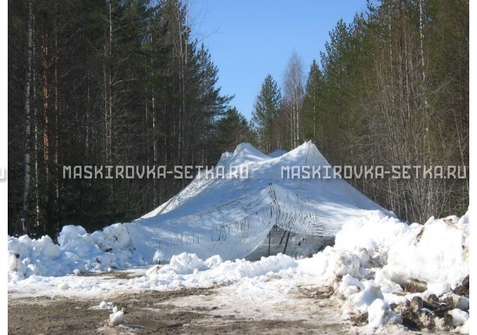 Маскировочный комплект МКТ-2С Снег 9х12 м – купить по цене 33200 руб. в интернет-магазине в городе Воронеж картинка 3