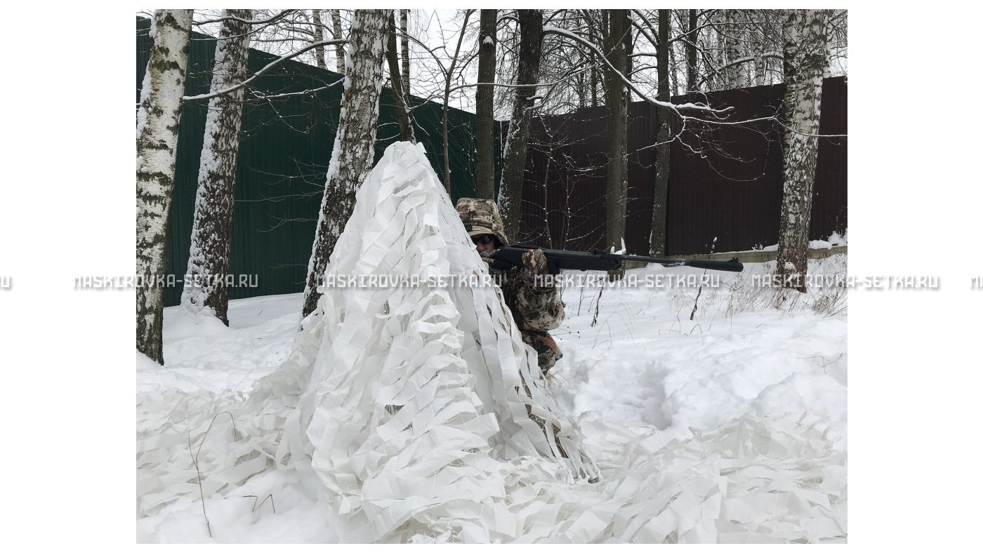 Маскировочная сеть МКТ-2С Снег 3х3 м – купить по цене 2100 руб. в интернет-магазине в городе Воронеж картинка 17