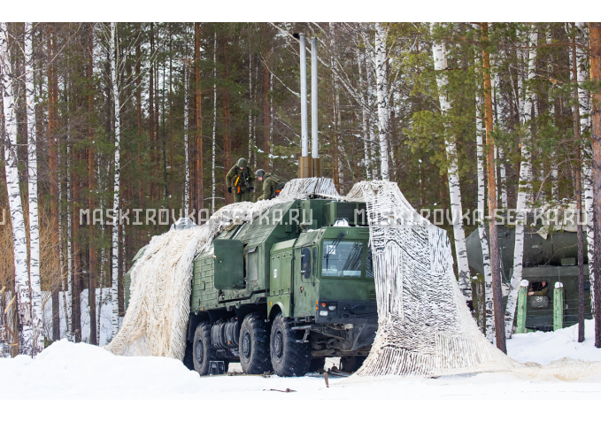 Маскировочный комплект МКТ-2С Снег 9х12 м – купить по цене 33200 руб. в интернет-магазине в городе Воронеж картинка 5
