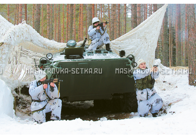 Маскировочный комплект МКТ-2С Снег 9х12 м – купить по цене 33200 руб. в интернет-магазине в городе Воронеж картинка 6