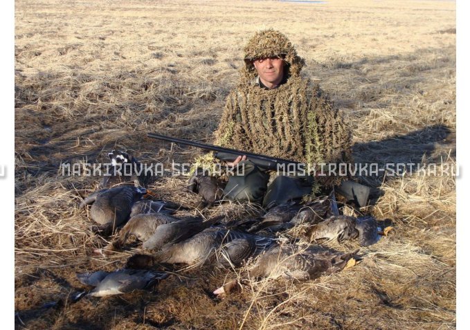 Маскировочная накидка Солома – купить по цене 2400 руб. в интернет-магазине в городе Воронеж картинка 1